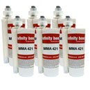 6 Cartridges of Infinity Bond MMA 421-BLK Methacrylate Adhesive